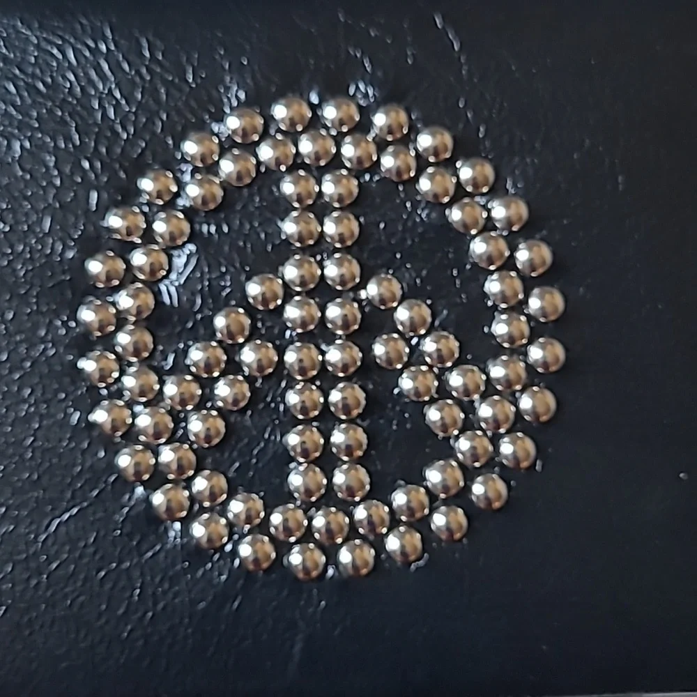 Studded Peace Wallet/Clutch - Picture 4 of 10